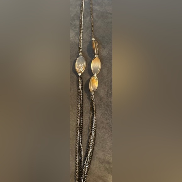 Brighton Gold and Silver Necklace, NWT - Picture 5 of 5